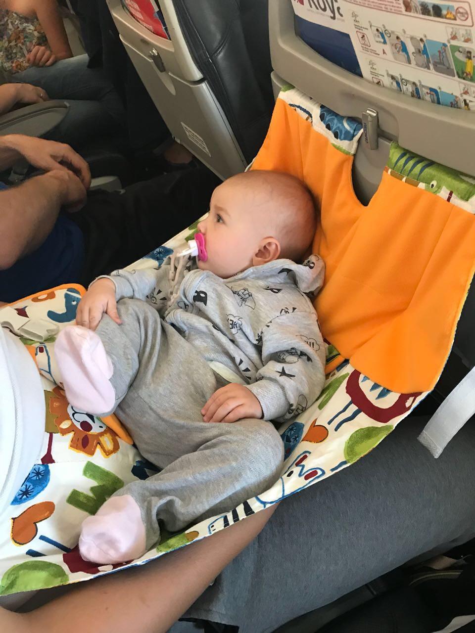 детский гамак в самолет