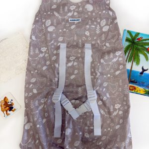 Гамак в самолёт Airbaby Lite (0+) Зверята на бежевом